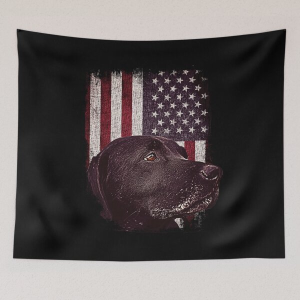 Item preview, Labrador USA flag designed and sold by DerSenat.
