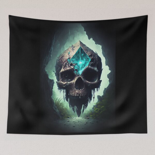 Item preview, Skull Art #847 designed and sold by SkullsClubhouse.