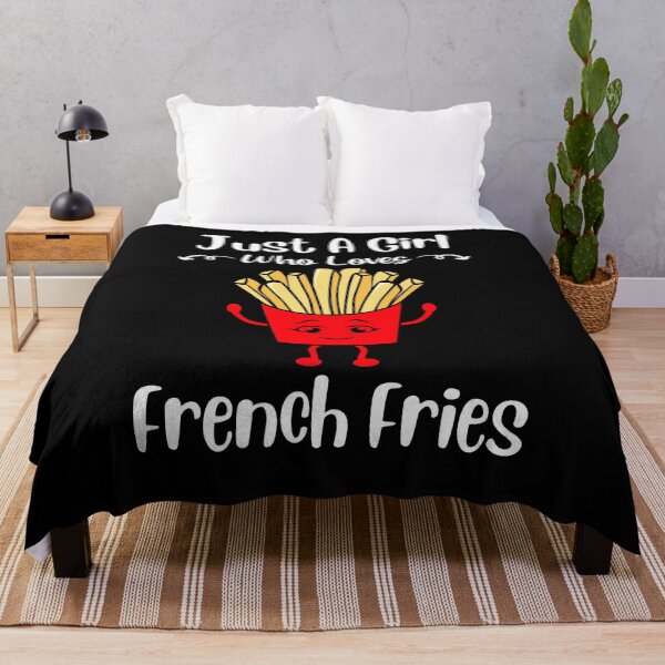 Item preview, Just A Girl Who Loves French Fries Potato Fries Lover designed and sold by 1Designology1.