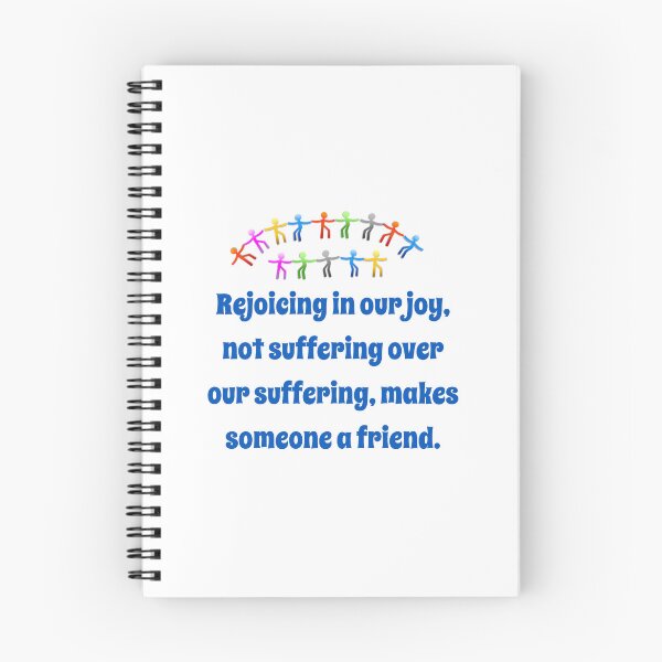 Item preview, Rejoicing In Our Joy - Friendship Quote  designed and sold by CrankyOldDude.