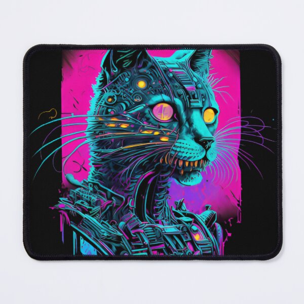 Item preview, Funky retro cat #4 designed and sold by Lateef Prints.