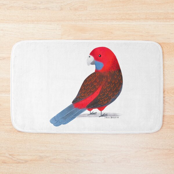 Item preview, Crimson Rosella Bird 2 designed and sold by julianamotzko.