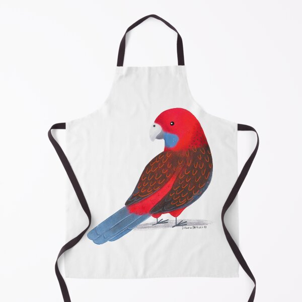 Item preview, Crimson Rosella Bird 2 designed and sold by julianamotzko.