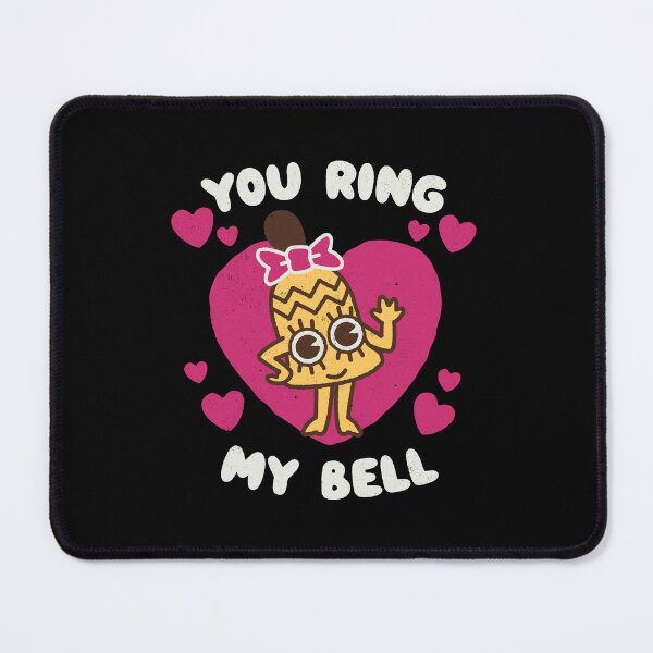 Item preview, You Ring My Bell - Kawaii Cute Valentines Bell designed and sold by WeirdPunderful.