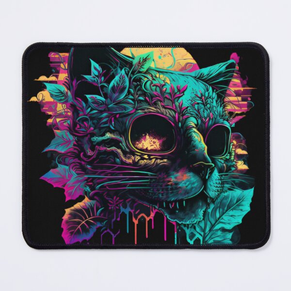 Item preview, Funky retro cat #5 designed and sold by Lateef Prints.