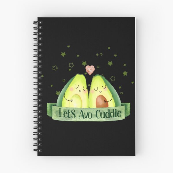Item preview, Let'S Avo Cuddle - funny Avocado pun designed and sold by KawaiiFoodArt.