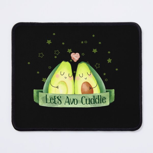 Item preview, Let'S Avo Cuddle - funny Avocado pun designed and sold by KawaiiFoodArt.