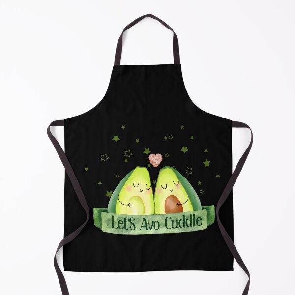 Item preview, Let'S Avo Cuddle - funny Avocado pun designed and sold by KawaiiFoodArt.