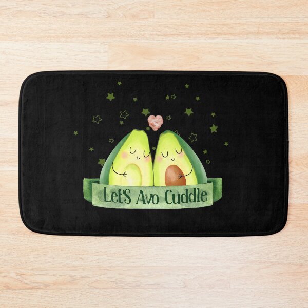 Item preview, Let'S Avo Cuddle - funny Avocado pun designed and sold by KawaiiFoodArt.