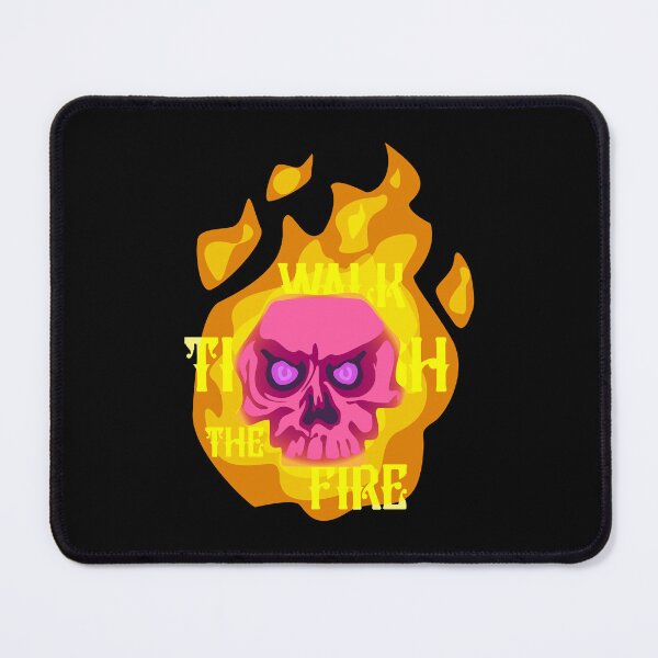 Item preview, Skull on fire hoodie design, skull on fire t shirt design designed and sold by teedesigndaily.
