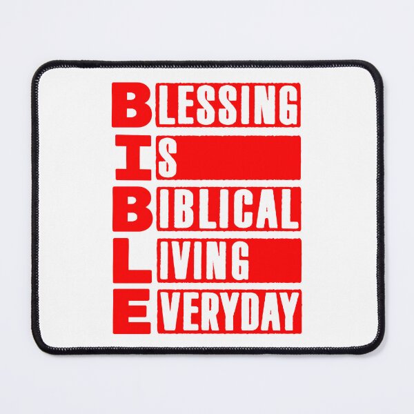 Item preview, BIBLE - Blessing Is Biblical Living Everyday designed and sold by plushism.