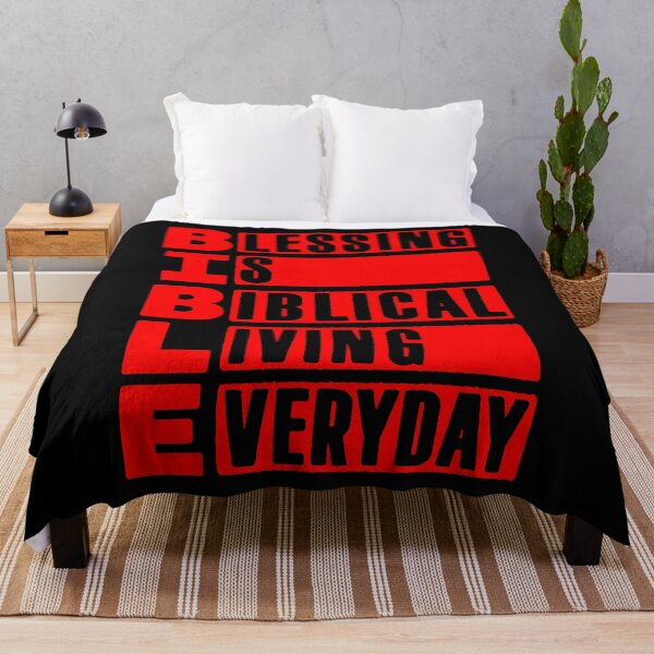 Item preview, BIBLE - Blessing Is Biblical Living Everyday designed and sold by plushism.