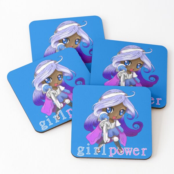 Item preview, girl power dark elf paladin designed and sold by CuisineCat.