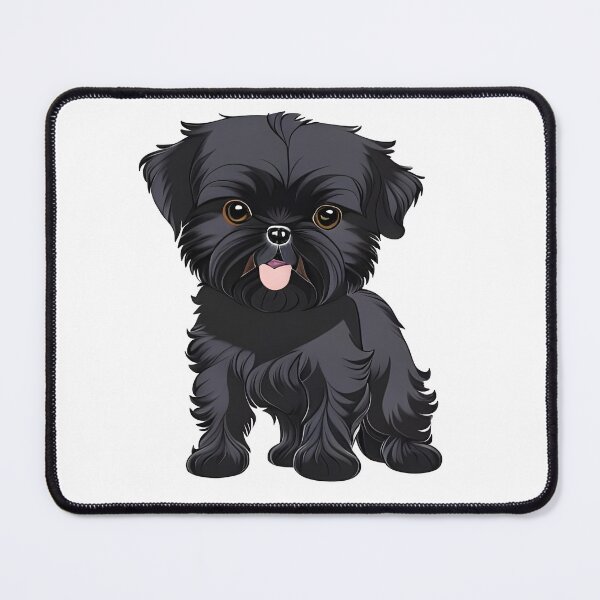 Item preview, Cute Affenpinscher puppy, pop art, Ai Generated Art designed and sold by ACC .