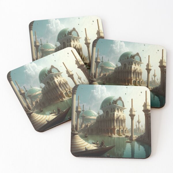 Item preview, Futuristic city designed and sold by GabrielMadrasse.