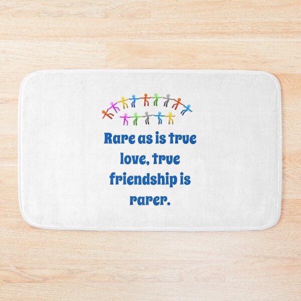 Item preview, Rare As Is True Love - Friendship Quote  designed and sold by CrankyOldDude.