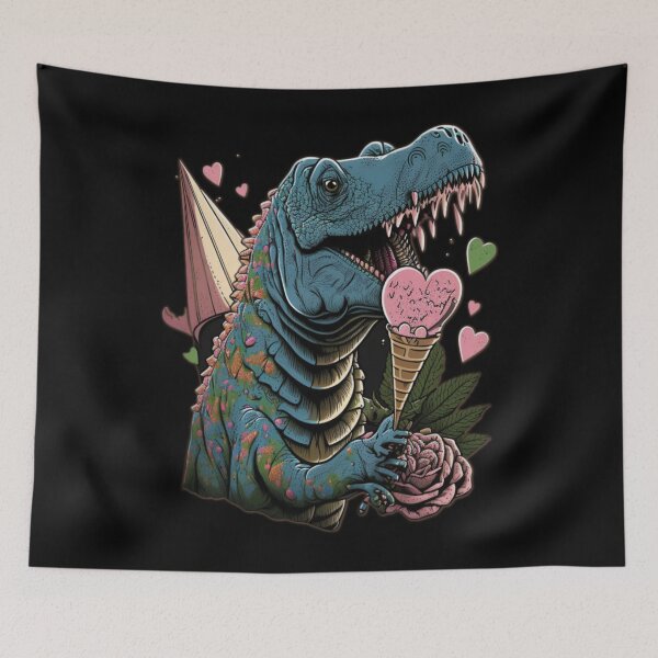 Item preview, Valentines Day Dinosaur I Steal Hearts Boys Men Love T Rex designed and sold by the-NAME-.