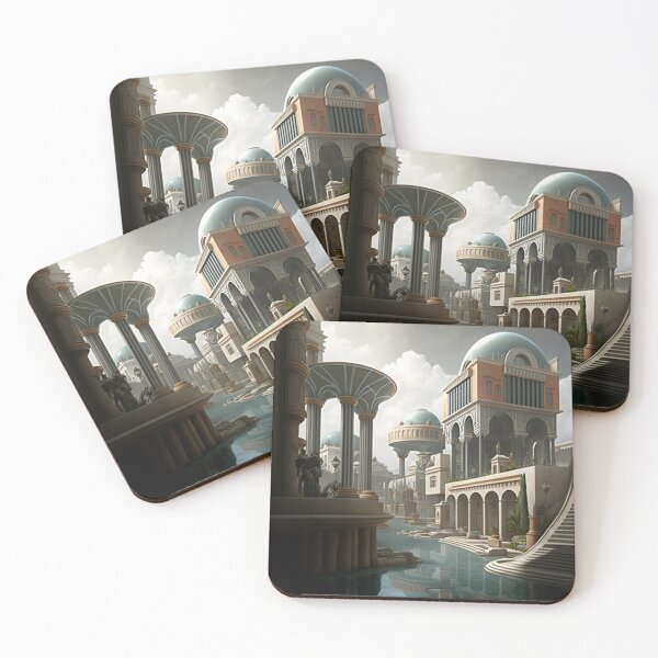 Item preview, Futuristic city designed and sold by GabrielMadrasse.