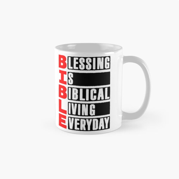 Item preview, BIBLE - Blessing Is Biblical Living Everyday designed and sold by plushism.