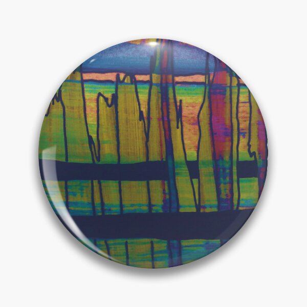 Item preview, Liminal Space Blue Abstraction through 6 windows designed and sold by BlackArtichoke.