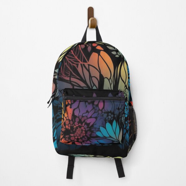 Item preview, Whimsical Bohemian Colorful Floral Surface Pattern designed and sold by LotusBlanc.