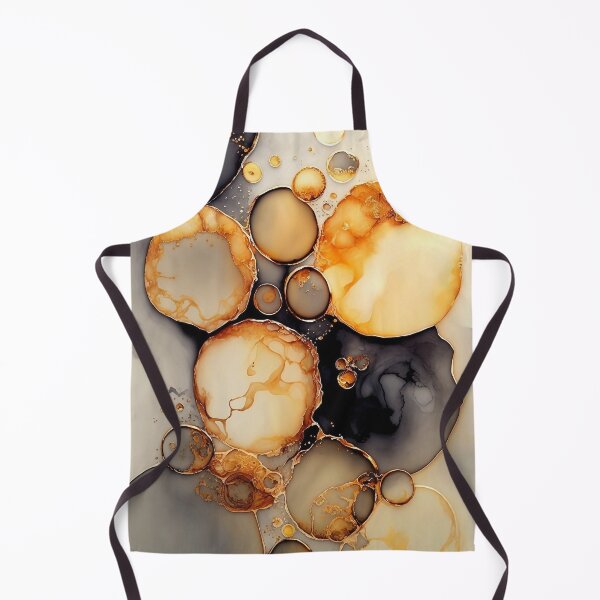 Item preview, Radiant Rings - Abstract Alcohol Ink Resin Art designed and sold by inkvestor.
