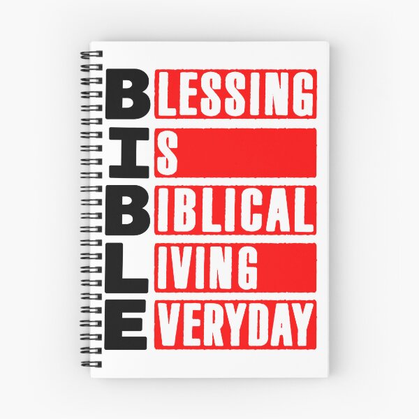 Item preview, BIBLE - Blessing Is Biblical Living Everyday designed and sold by plushism.