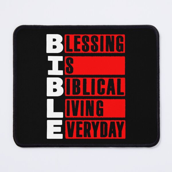 Item preview, BIBLE - Blessing Is Biblical Living Everyday designed and sold by plushism.