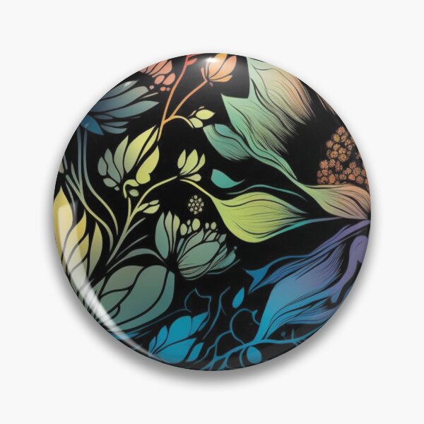 Item preview, Whimsical Bohemian Colorful Floral Surface Pattern designed and sold by LotusBlanc.