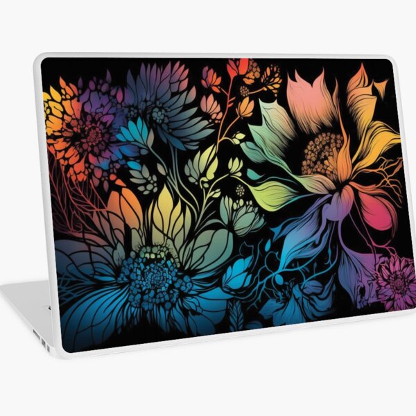 Item preview, Whimsical Bohemian Colorful Floral Surface Pattern designed and sold by LotusBlanc.