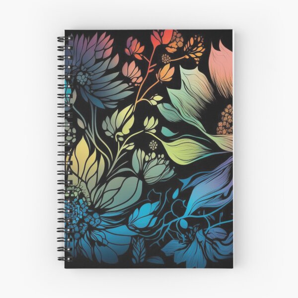 Item preview, Whimsical Bohemian Colorful Floral Surface Pattern designed and sold by LotusBlanc.