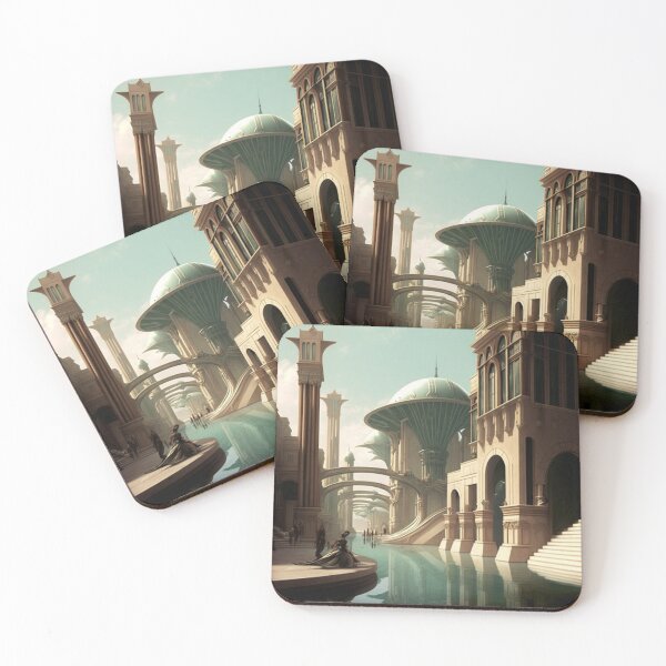Item preview, Futuristic city designed and sold by GabrielMadrasse.