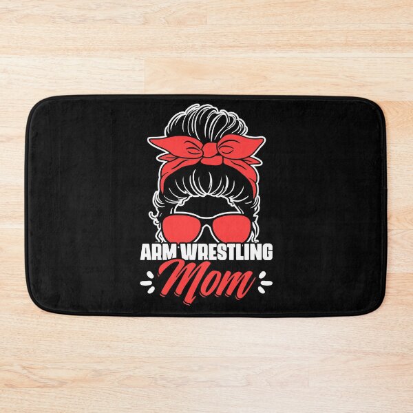 Item preview, Awesome Arm Wrestling Mom Messy Bun For Arm Wrestling Champs designed and sold by Nessshirts.