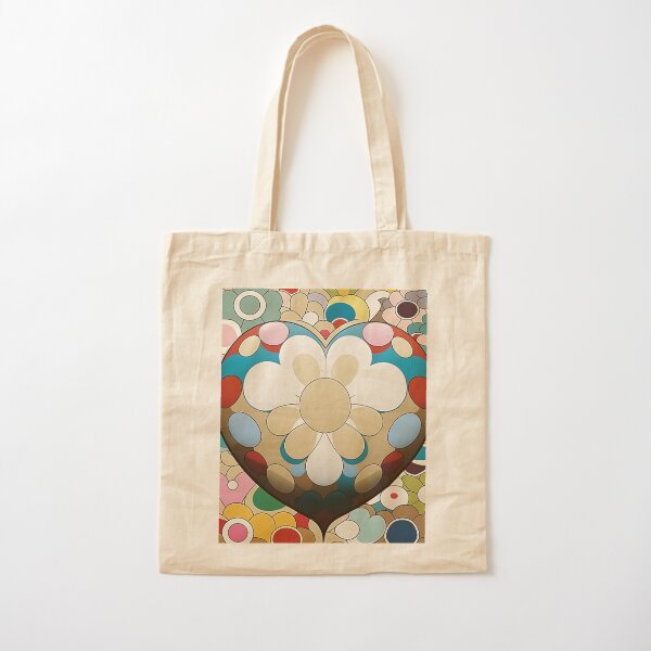 Takashi Murakami × Doraemon Tote Bag Set of 2 Tonari-no Zingaro Flower  Colorful