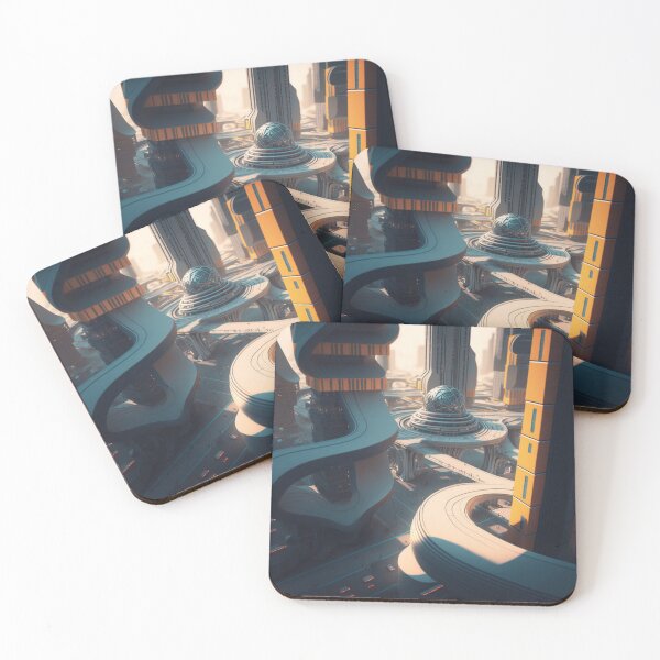 Item preview, Futuristic city designed and sold by GabrielMadrasse.