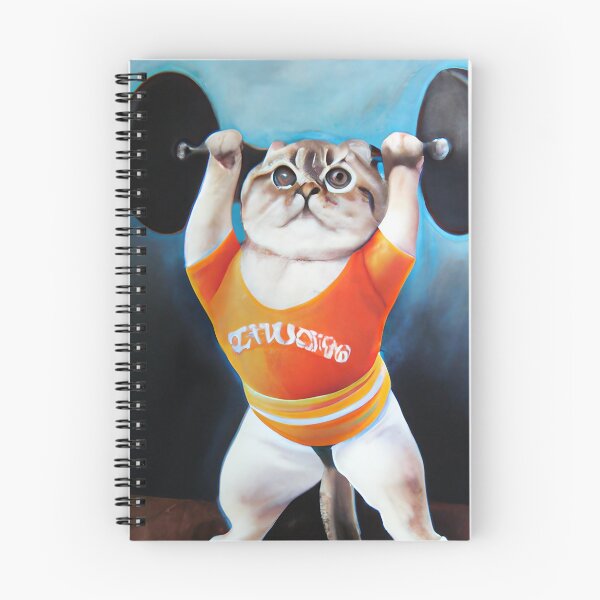 Item preview, Weightlifting Kitty designed and sold by Steeshirts.