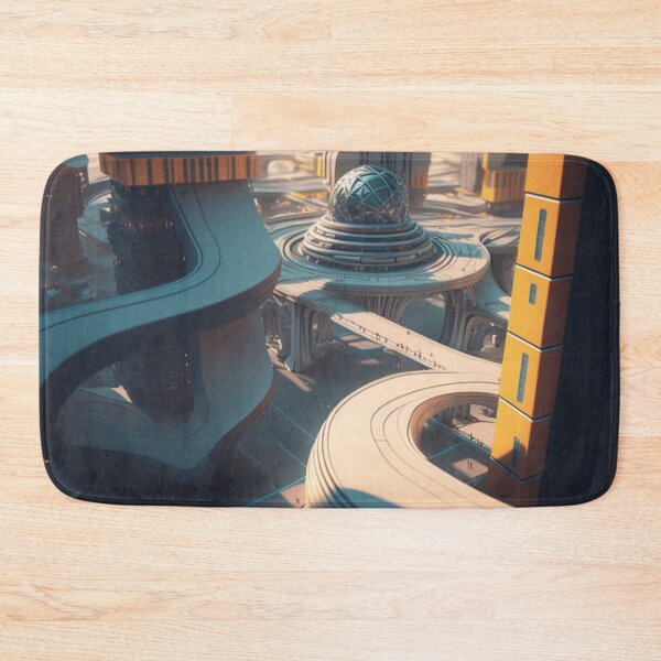 Item preview, Futuristic city designed and sold by GabrielMadrasse.