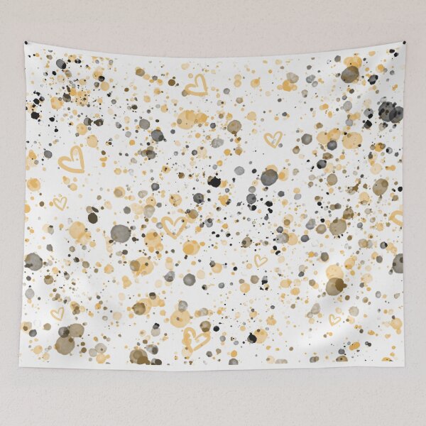 Item preview, Spilled Ink - Yellow designed and sold by FinapplePudding.