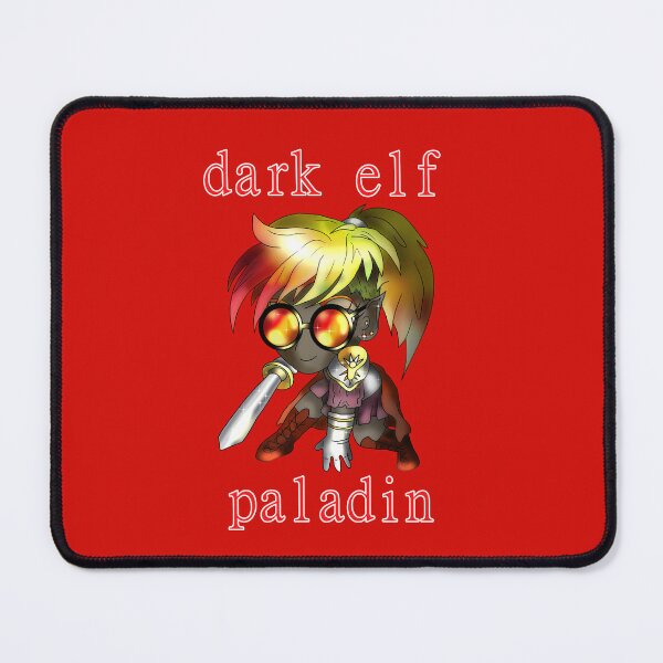 Item preview, chibi dark elf paladin designed and sold by CuisineCat.