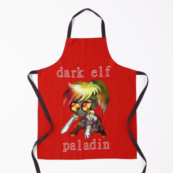 Item preview, chibi dark elf paladin designed and sold by CuisineCat.