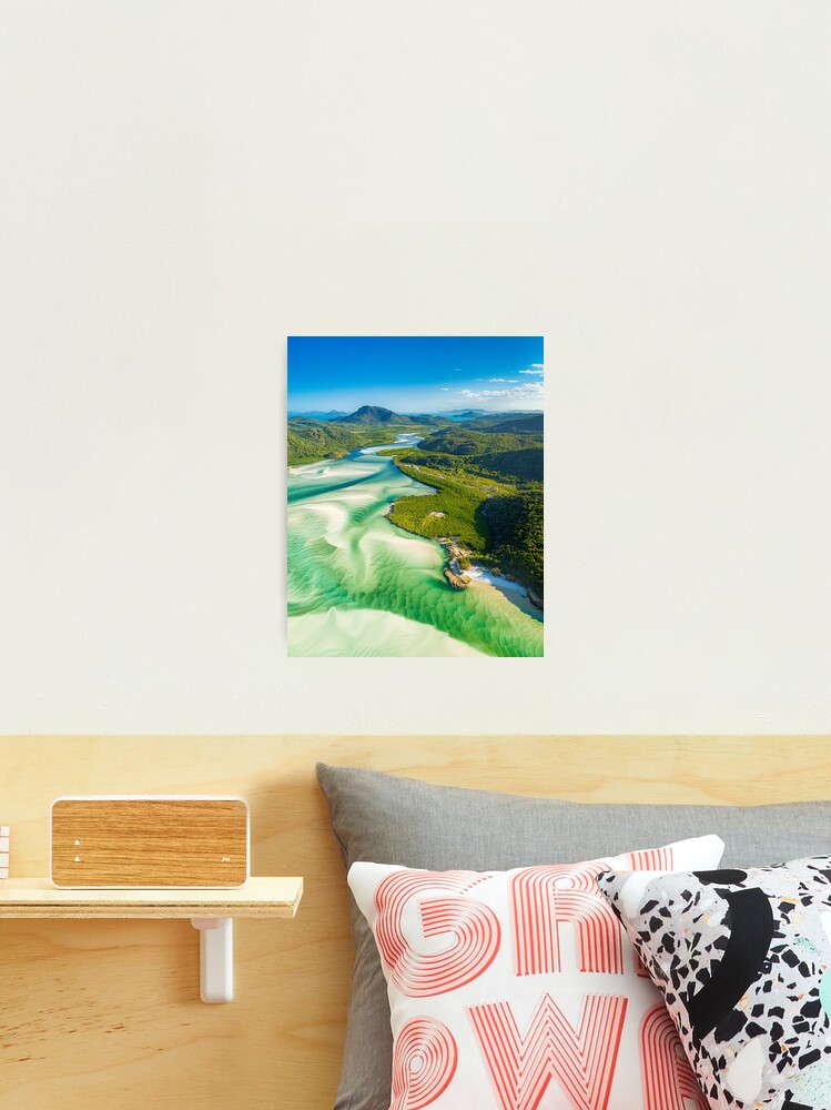 Thumbnail 2 of 3, Photographic Print, Hill Inlet Whitsundays, Queensland designed and sold by paulmp.