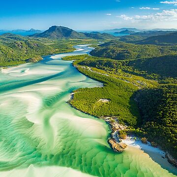 Artwork thumbnail, Hill Inlet Whitsundays, Queensland by paulmp