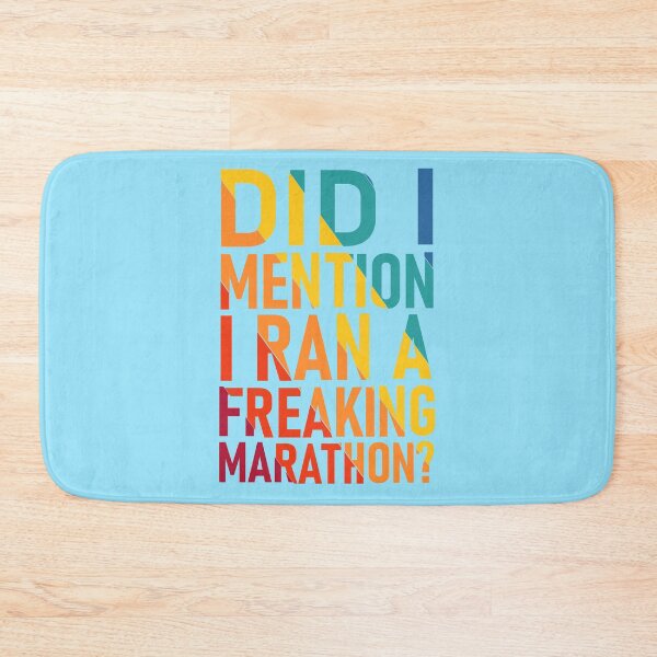 Item preview, Did I Mention, I Ran A Freaking Marathon? designed and sold by Lonesome-Fox.