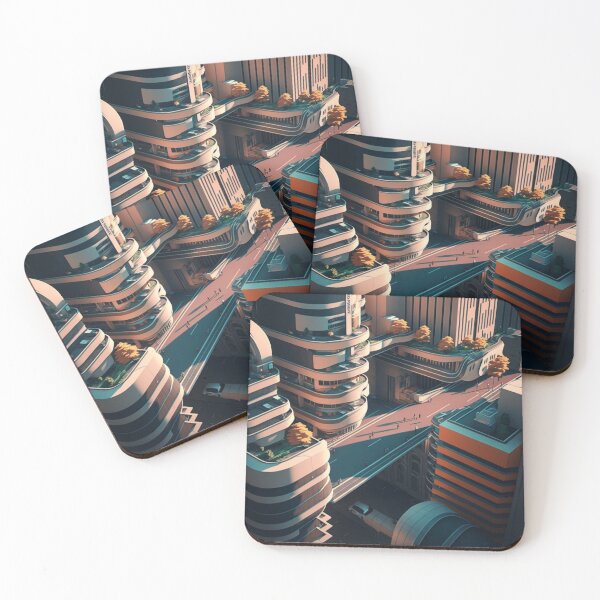Item preview, Futuristic city designed and sold by GabrielMadrasse.