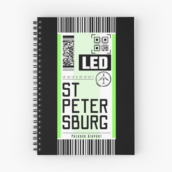 Item preview, SAINT PETERSBURG LED classic luggage tag designed and sold by LeddsoDello.