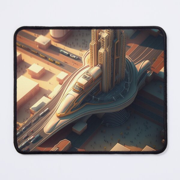 Item preview, Futuristic city designed and sold by GabrielMadrasse.