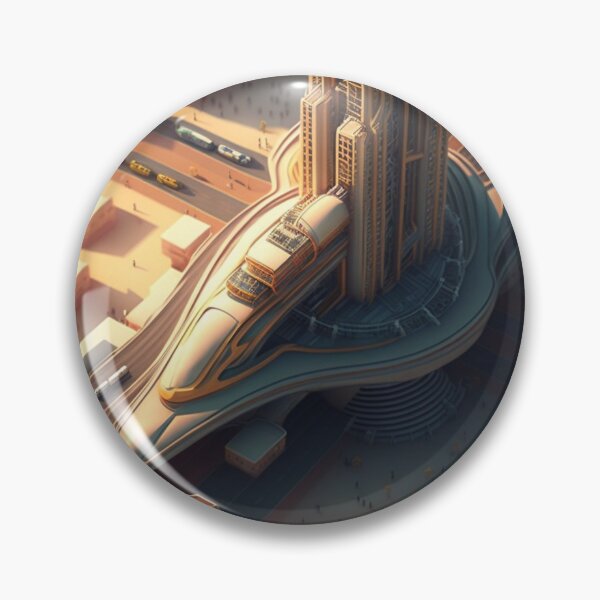 Item preview,  Futuristic city designed and sold by GabrielMadrasse.