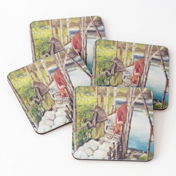 Item preview, Village bamboo bridge, designed and sold by fbtrisha.