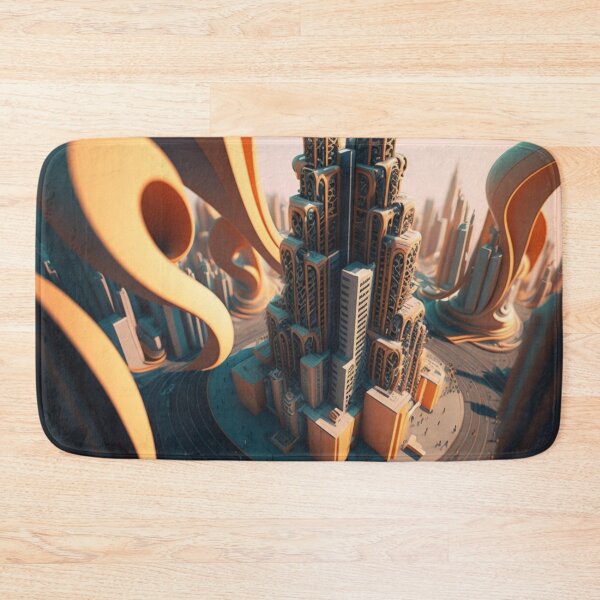 Item preview, Futuristic city designed and sold by GabrielMadrasse.