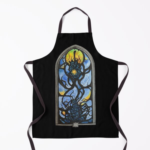 Item preview, Lovecraftian stained glass window designed and sold by daphne-v.